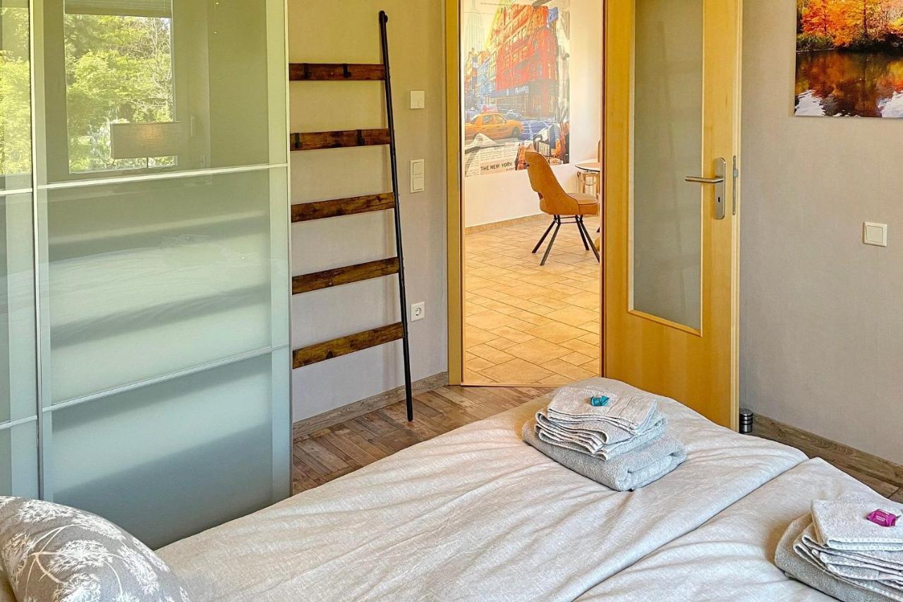 Ferienwohnung Am Park Mit E-Autoladestation Lübbenau Dış mekan fotoğraf